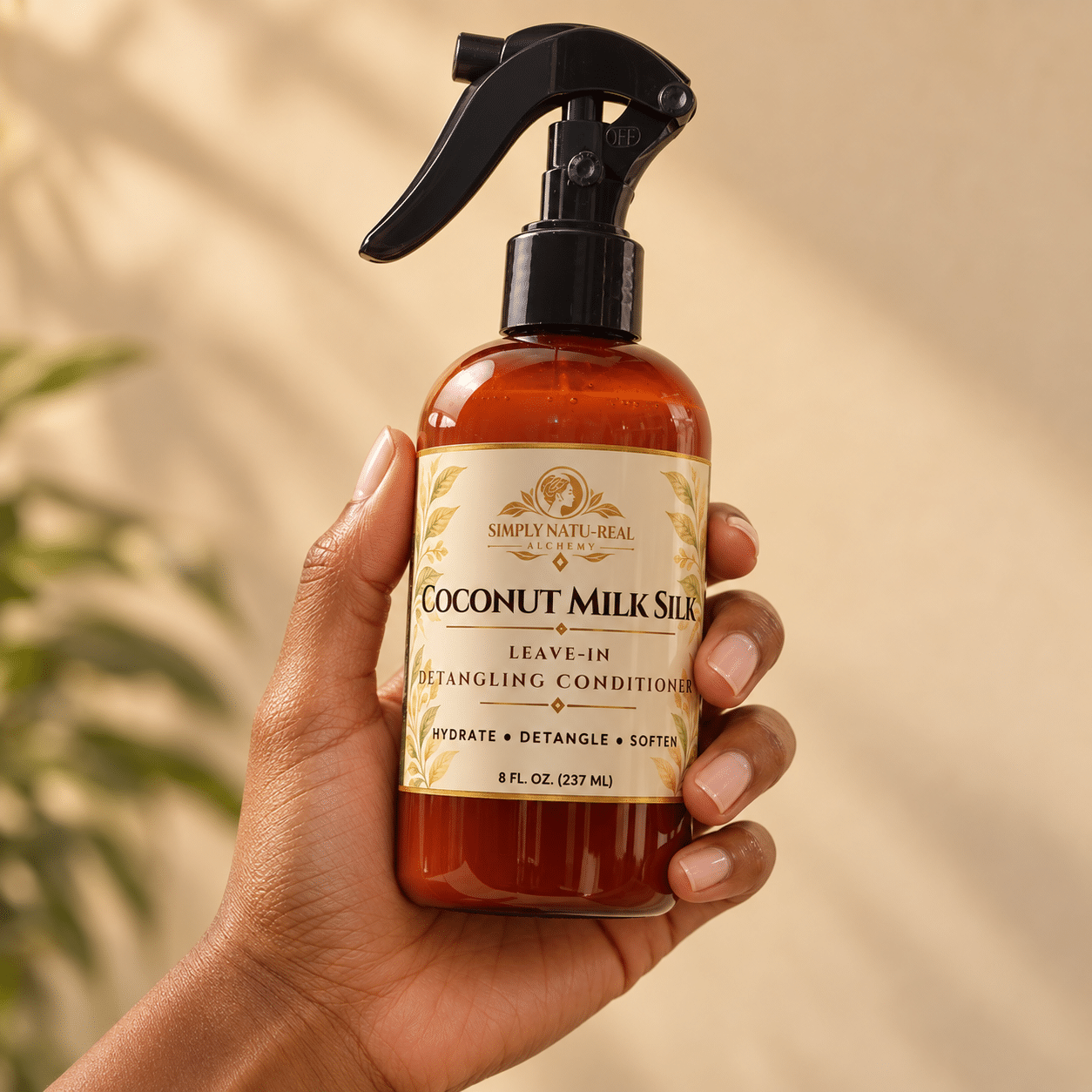 Coconut Milk Silk Leave-In Detangling Conditioner - Image 3