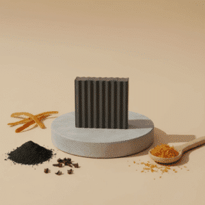 Goat Milk Charcoal Orange & Clove Soap