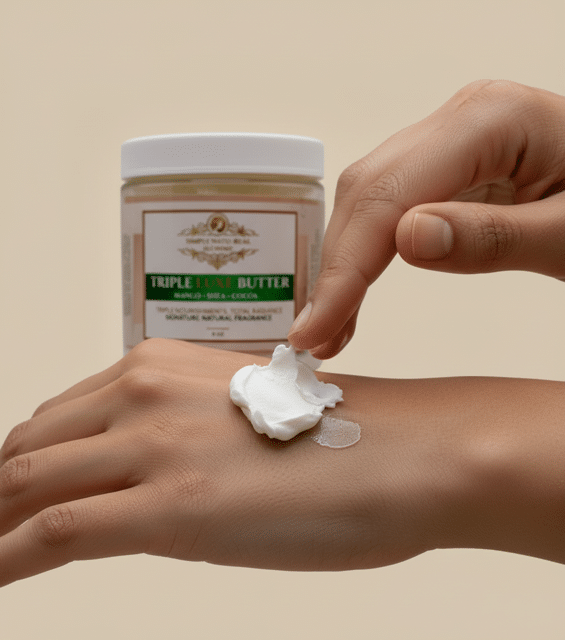 Triple Luxe Cocoa-Mango-Shea Body Butter - Image 4