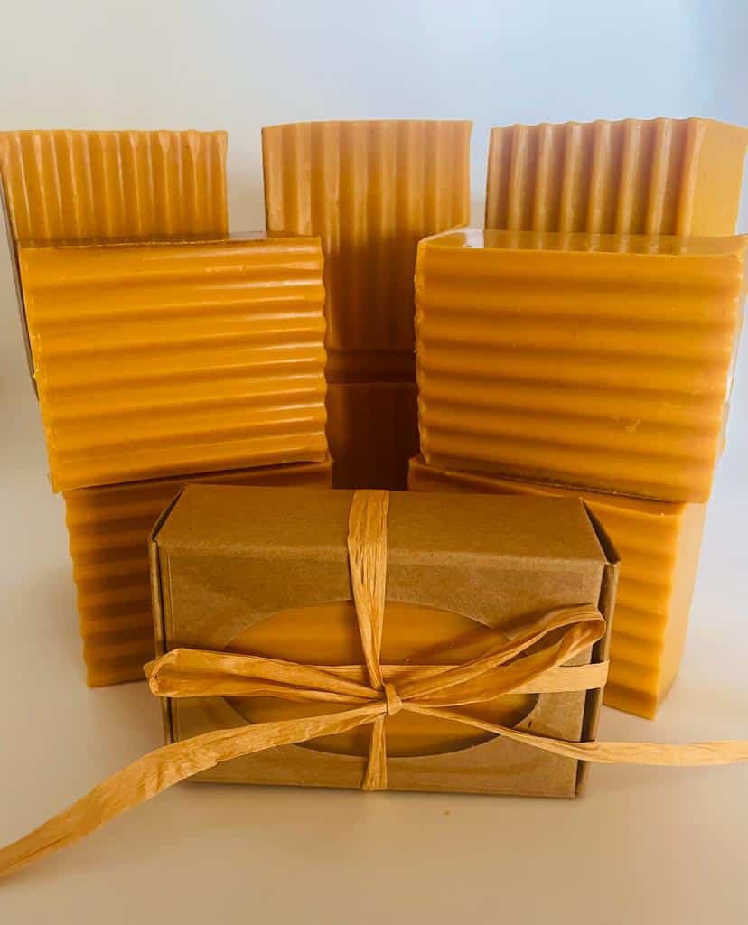 Golden Goat Milk Turmeric Ginger Soap Bar