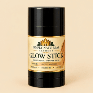 Simply Natu-Real Alchemy Glow Stick botanical body shimmer balm